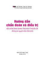 HƯỚNG DẪN CHẨN ĐOÁN VÀ ĐIỀU TRỊ HỘI CHỨNG BÀNG QUANG TĂNG HOẠT Ở NGƯỜI LỚN