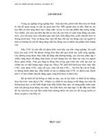 đồ án thiết kế hệ thống cơ điện tử: Thiết kế hệ thống Thay dao tự động