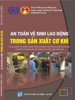 An toàn vệ sinh lao động trong sản xuất cơ khí   vũ như văn, 157 trang