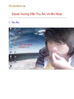 Hướng Dẫn Thu Âm Và Mix Nhạc