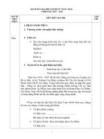 Kịch bản đại hội đoàn chi đoàn