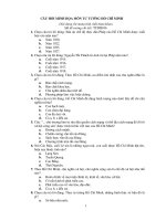 Tuyển tập 140 câu trắc nghiệm tư tưởng hồ chí minh