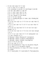 các cấu trúc trong tiếng anh