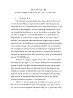 Giải pháp phát triển bền vững các làng nghề hà nội 