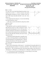 Đề thi vào 10 chuyên thái bình   2015   môn lý