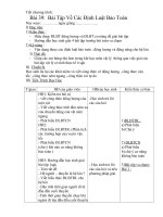 BAI 39NC Bài Tập Về Các Định Luật Bảo Toàn        