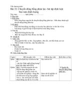 BAI 32NC Chuyển động bằng phản lực bài tập định luật                bảo toàn định lượng 