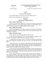 tìm hiểu về luật bảo vệ môi trường