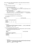 THỰC HÀNH LÝ 7: ĐO CƯỜNG ĐỘ DÒNG ĐIỆN VÀ HIỆU ĐIỆN THẾ ĐỐI VỚI ĐOẠN MẠCH NỐI TIẾP