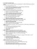 câu hỏi ôn thi SKNN, có đáp án