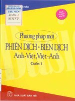phương pháp mới phiên dịch anh việt