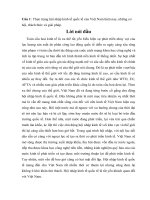 Thực trạng hội nhập kinh tế quốc tế của việt nam hiện nay, những cơ hội, thách thức và giải pháp 