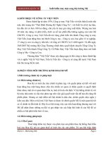 Phân tích và lựa chọn các phương án xuất khẩu may mặc sang thị trường mỹ 