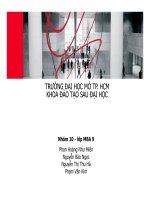 kiểm soát dự án bằng phương pháp earned value