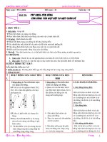 t32Các dạng cân bằng. Cân bằng của một vật có mặt chân đế