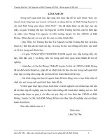 Báo cáo thuyết minh tổng hợp quy hoạch, kế hoạch sử dụng đất tại xã đăk drông huyện cư jút tỉnh đăk nông giai đoạn 2010 2020