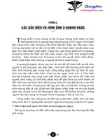 PHẦN 2.CÁC DẤU HIỆU VÀ HÌNH ẢNH X-QUANG NGỰC