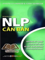 Lập trình ngôn ngữ tư duy hay NLP   joseph oconnor