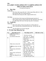 BAI 54NC HIỆN TƯỢNG DÍNH ƯỚT VÀ KHÔNG DÍNH ƯỚT  HIỆN TƯỢNG MAO DẪN 