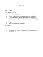 Bài luận về định giá tài nguyên 