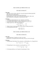 Bài tập thực hành môn lập trình nâng cao C