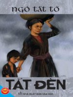 tác phẩm tắt đèn của ngô tất tố