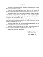 Điều tra thực trạng sau thu hoạch và đề xuất các giải pháp nhằm nâng cao giá trị hàng hóa gừng tươi trên địa bàn huyện hương thủy, tỉnh thừa thiên huế 