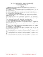 Dược lý học lâm sàng(nguồn Đinh Công Trưởng)