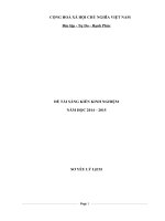 Sáng kiến kinh nghiệm một số giải pháp dạy trẻ 24   36 tháng lớp d2 trường mầm non mỹ hưng đọc thơ diễn cảm 