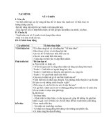 Giáo án mầm non chủ đề tạo hình vẽ về biển