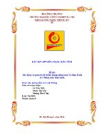 Xây dựng và quản trị hệ thống mạng phòng máy 5,6 tầng 8 nhà A1: Phòng máy thực hành.