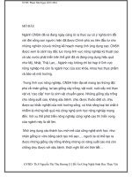 NUÔI CẤY INVITRO TỪ MÔ SẸO