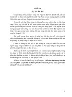 Điều tra thực trạng tiêu thụ các sản phẩm cà phê bột ở thành phố huế và đánh giá thị hiếu người tiêu dùng đối với các sản phẩm đó 