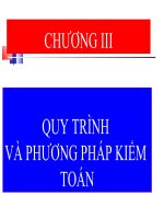 bài giảng quy trình kiểm toán