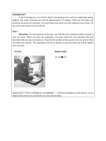 Listening test 9   PảRT 1(2)