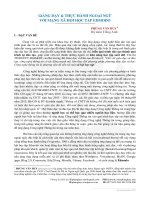 GIẢNG DẠY & THỰC HÀNH NGOẠI NGỮ VỚI MẠNG XÃ HỘI HỌC TẬP EDMODO