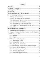 Tính toán thiết kế kho bảo quản lạnh đông sản phẩm thủy sản dung tích 1000 tấn cho công ty cổ phần thực phẩm CHOLIMEX 