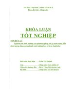 Nghiên cứu ảnh hưởng của phương pháp xử lý nước nóng đến chất lượng bảo quản chanh tươi không hạt (citrus latifolia) 