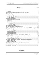 Nghiên cứu về nguyên lý i và ứng dụng của nguyên lý i