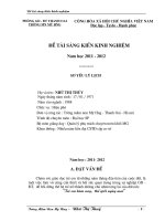 Sáng kiến kinh nghiệm một số biện pháp chỉ đạo giáo viên khối 5 tuổi nâng cao chất lượng thực hiện chương trình GDMN 