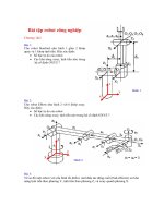 Bài tập robot công nghiệp