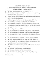 TRƯỜNG ĐẠI HỌC Y HÀ NỘI VIỆN ĐÀO TẠO Y HỌC DỰ PHÒNG VÀ Y TẾ CÔNG CỘNG BỘ MÔN TỔ CHỨC VÀ QUẢN LÝ Y TẾ