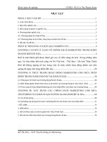 Hoàn thiện chính sách marketing vào mùa thấp điểm tại khách sạn hương giang resort  spa 