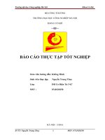 Báo cáo thực tập cơ khí: Công ty Cổ phần công nghiệp phụ trợ FV