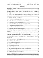 Báo cáo thực tập: Thực trạng công tác quản lý, sản xuất kinh doanh của Công ty cổ phần cơ khí và xây dựng Bắc Bộ