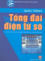 giáo trình tổng đài điện tử số