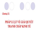 bài giảng pháp luật về giải quyết tranh chấp