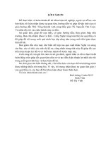 Thiết kế nhà máy đồ hộp rau quả với dây chuyền sản xuất nectar chanh dây và dây chuyền sản xuất puree gấc với năng suất 20 000 tấn sản phẩmnăm 