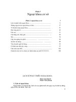 PHẦN i NGOẠI KHOA cơ sở 