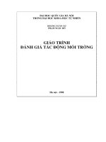 CHUONG1   tổng quan về đánh giá tác động môi trường